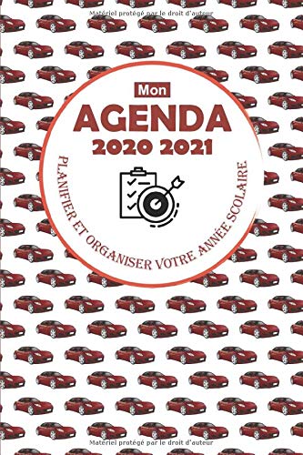 Mon agenda 2020 2021 - Planifier et organiser votre année scolaire: Agenda scolaire 2020 2021 voitu livre En ligne