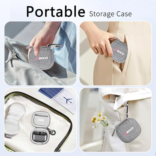 Boîtier de transport Samsung Galaxy Buds3 écouteurs gris