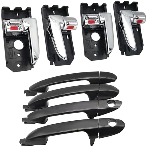 Front Left Driver Side Door Handle Primed Primed Exterior Door