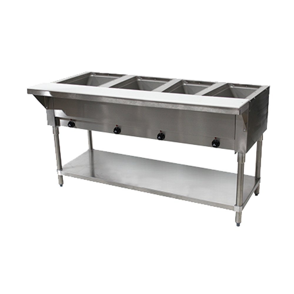 Advance Tabco SW-4E-240 208-240V Electric Hot Food Table