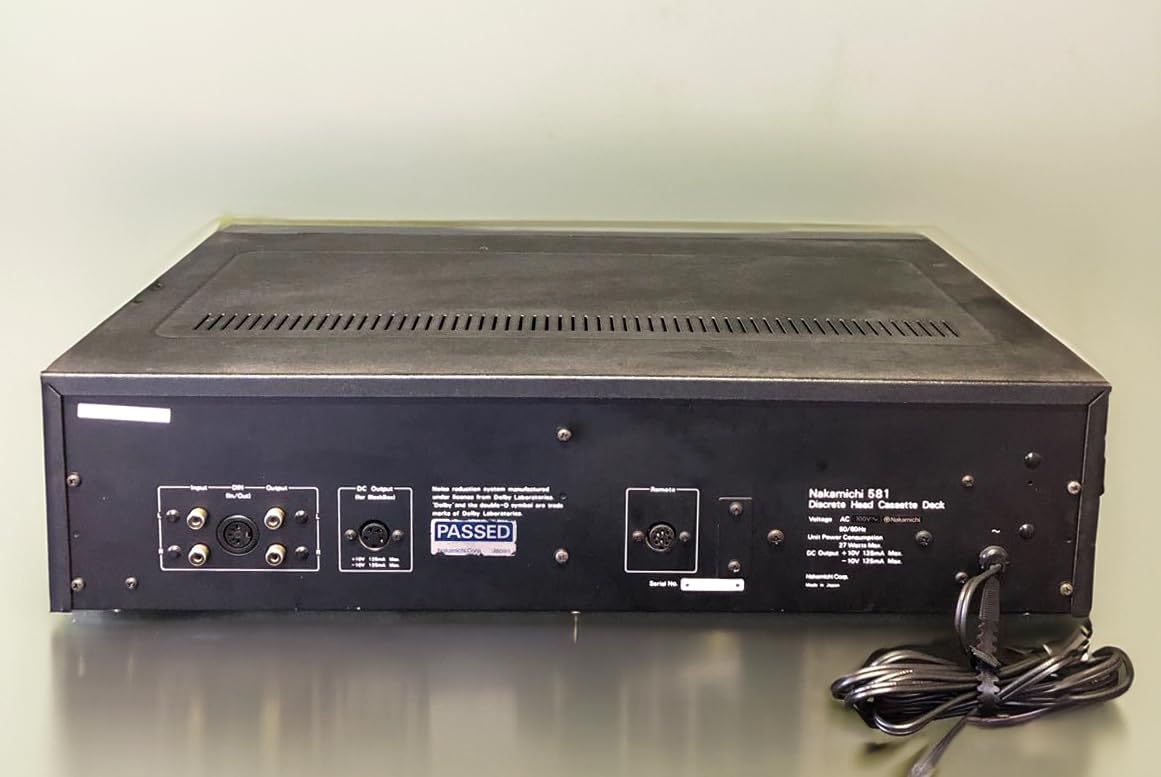 Amazon.co.jp: ST1 - Nakamichi 581 ナカミチ カセットデッキ 通電確認  