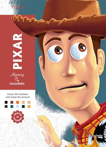 HACHETTE HEROES Mystery Colouring - Pixar Reveal iconic Disney characters with colour by number.