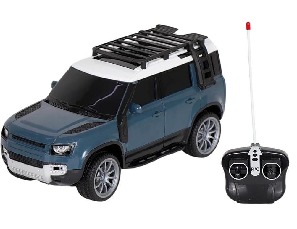 TEC TAVAKKAL Remote Controlled Super Racing Car, Super Racing Sports High Speed Toy Vehicle, Motor RC Chargeable Cars for Kids (Defender Blue)