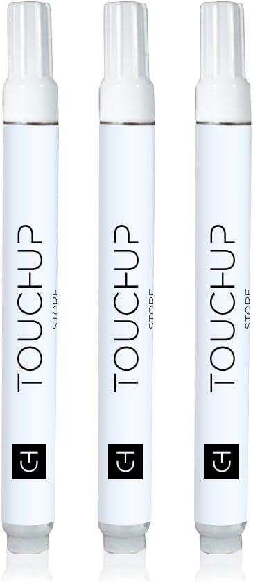 Touch Up Store - Compatible with BMW Cooper S 850 Pepper White Paint Pen, Primer & Clearcoat Kit