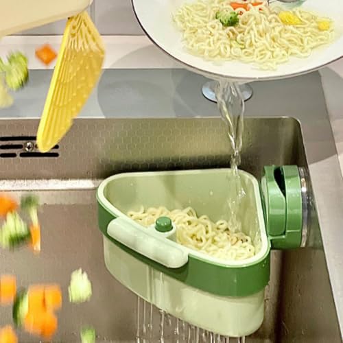 2PCS organizador de esquina para fregadero con succión miniatura 2