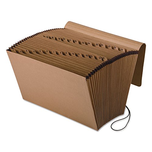 Archivador de papel kraft Pendaflex Essentials K19dox con 31 bolsillos indexados color marrón