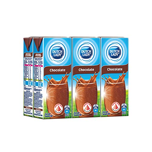 Dutch Lady UHT Milk  Chocolate 200 ML (Pack of 6)