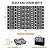 Reversible Mats - Outdoor Rugs 5'x8' for Patios Clearance, Plastic Straw Rugs Waterproof, Portable, Large Floor Mat and Rugs for Outdoor RV, Balcony, Picnic, Beach, Camping(Black & Cream White)