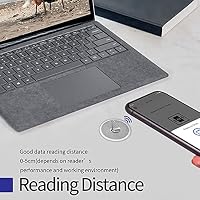 30 Stück NFC Tag Stickers NTAG215 NFC Sticker 215 nfc tag aufkleber nfc aufkleber, 540 Byte Speicher, nfc 215 aufkleber，Für alle NFC-fähigen Handys und Geräte – Ansicht 6