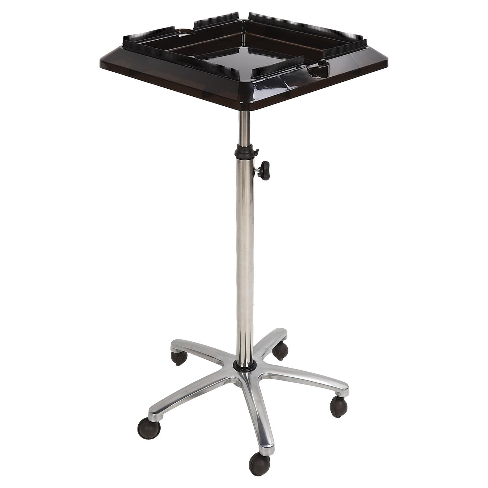Plateau d'extension de cheveux mobile multifonctionnel avec chariot réglable