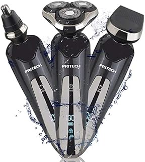 Cordless Electric Shavers Razor for Men, Rechargeable Nose Hair Trimmer for Men Wet