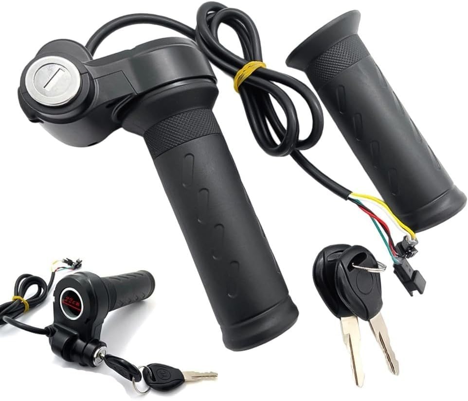 CFTGIW Full Twist Throttle Grip, 3 Pin Electric Scooter Gas
