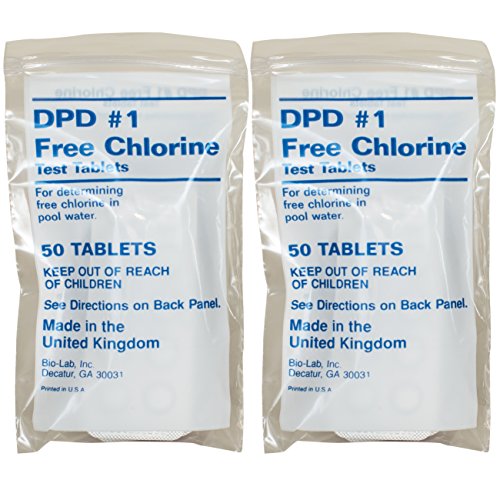 BioGuard DPD #1 Free Chlorine Test Tablets (50 Tablets) (2 Pack)