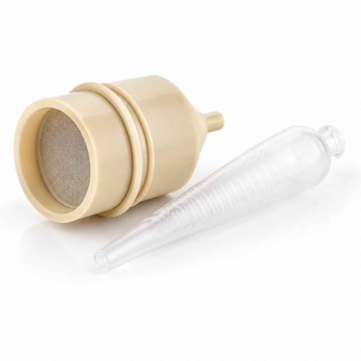 Schlammhydrometer Tester Kit 3-teiliges Gülle-Testset im Aluminiumkoffer | Misst Dichte von 0,96-3 g/cm³ bei 0,01 g/cm³ Auflösung, plus Viskosität und Sandgehalt für Feld- oder Laboranwendungen