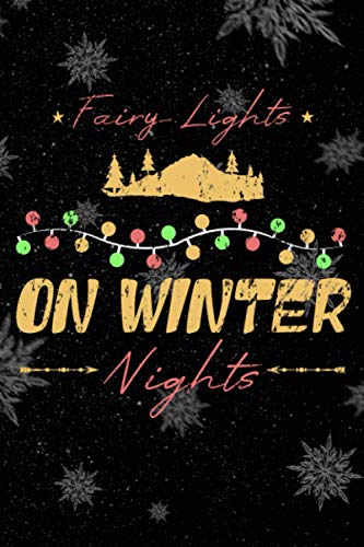 Image of Fairy Lights Christmas Planner: Matte Softcover, 100 Pages 6 x 9 format, organizer for your upcoming christmas party