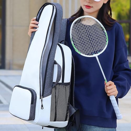 Sac à dos de raquette de tennis grande capacité avec compartiment chaussures - 3