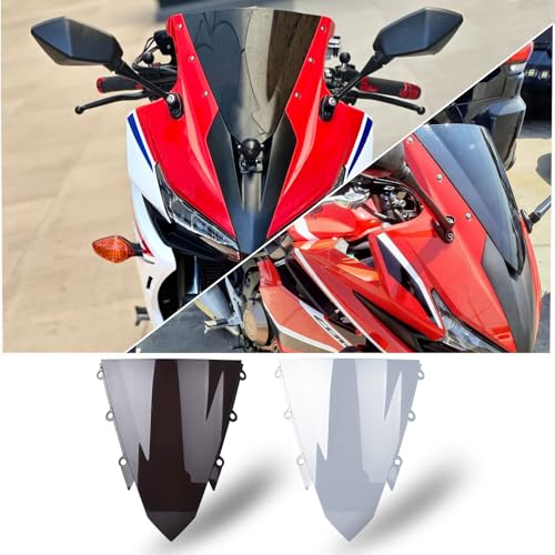 Carénage pare-brise CBR500R visière anti-vent pour trajets de route