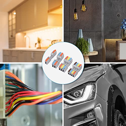 Connecteurs de fils à levier réutilisables pour câblage sécurisé - 7