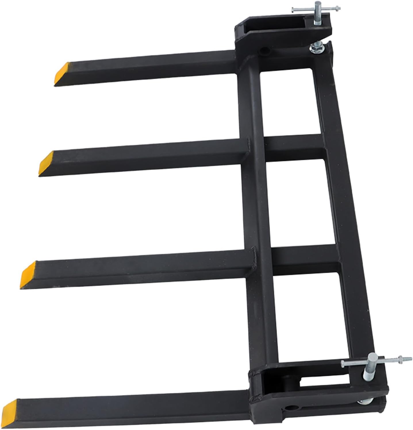 42 2500lbs Clamp on Pallet Forks Replacement for Tractor Attachments Skid Steer Loader Bucket