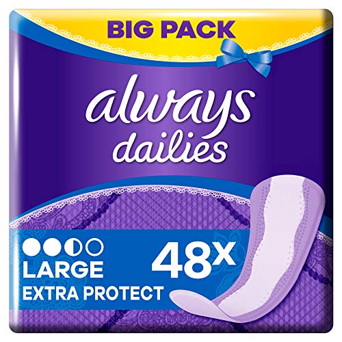 Always Extra Protect Large Slipeinlagen, 48 Stück, 131 g
