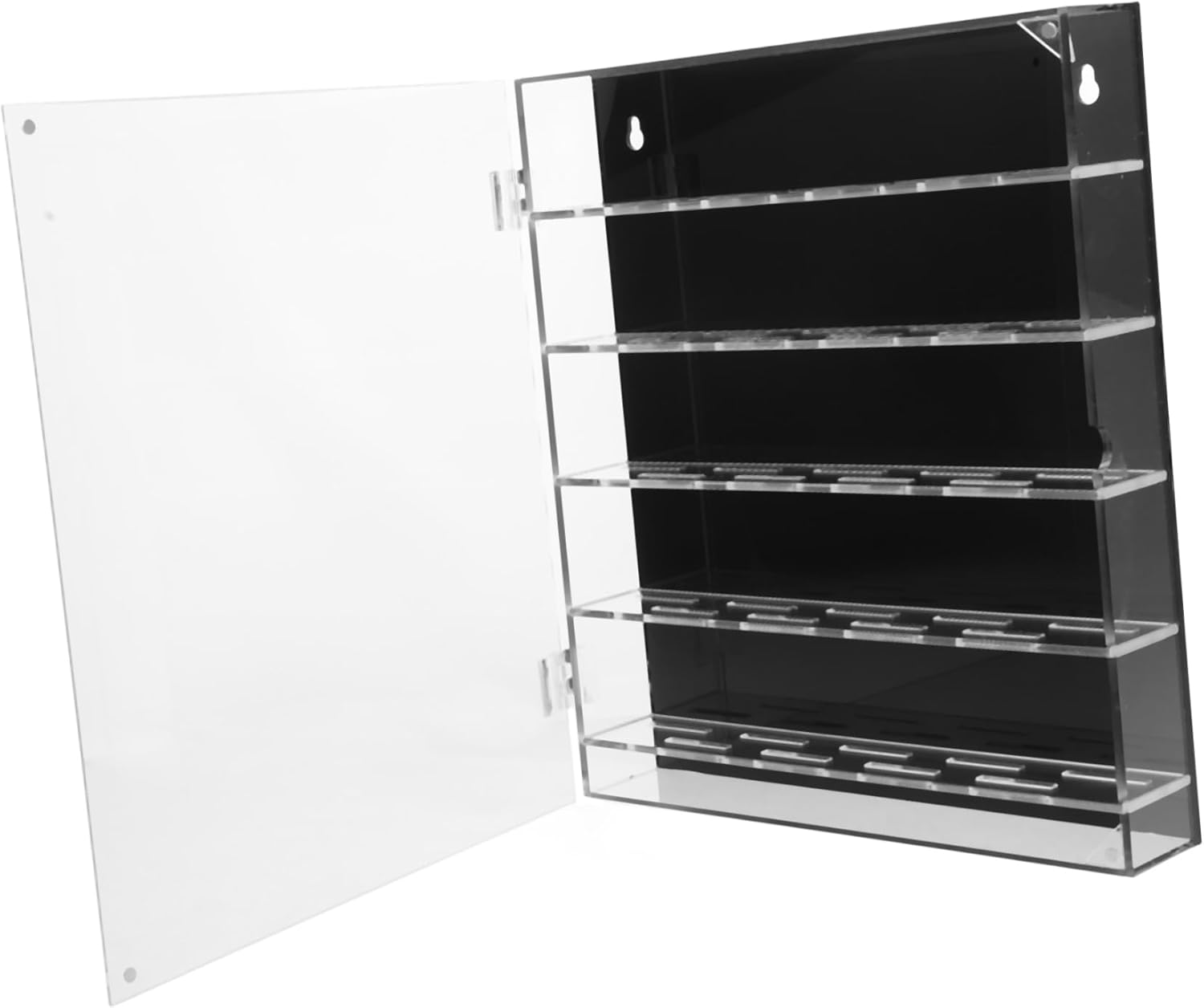 DOITOOL Acrylic Coin Holder Display Case for Collectors 260x300x50mm for Challenge Coins Medals and Badges Stackable Storage Solution