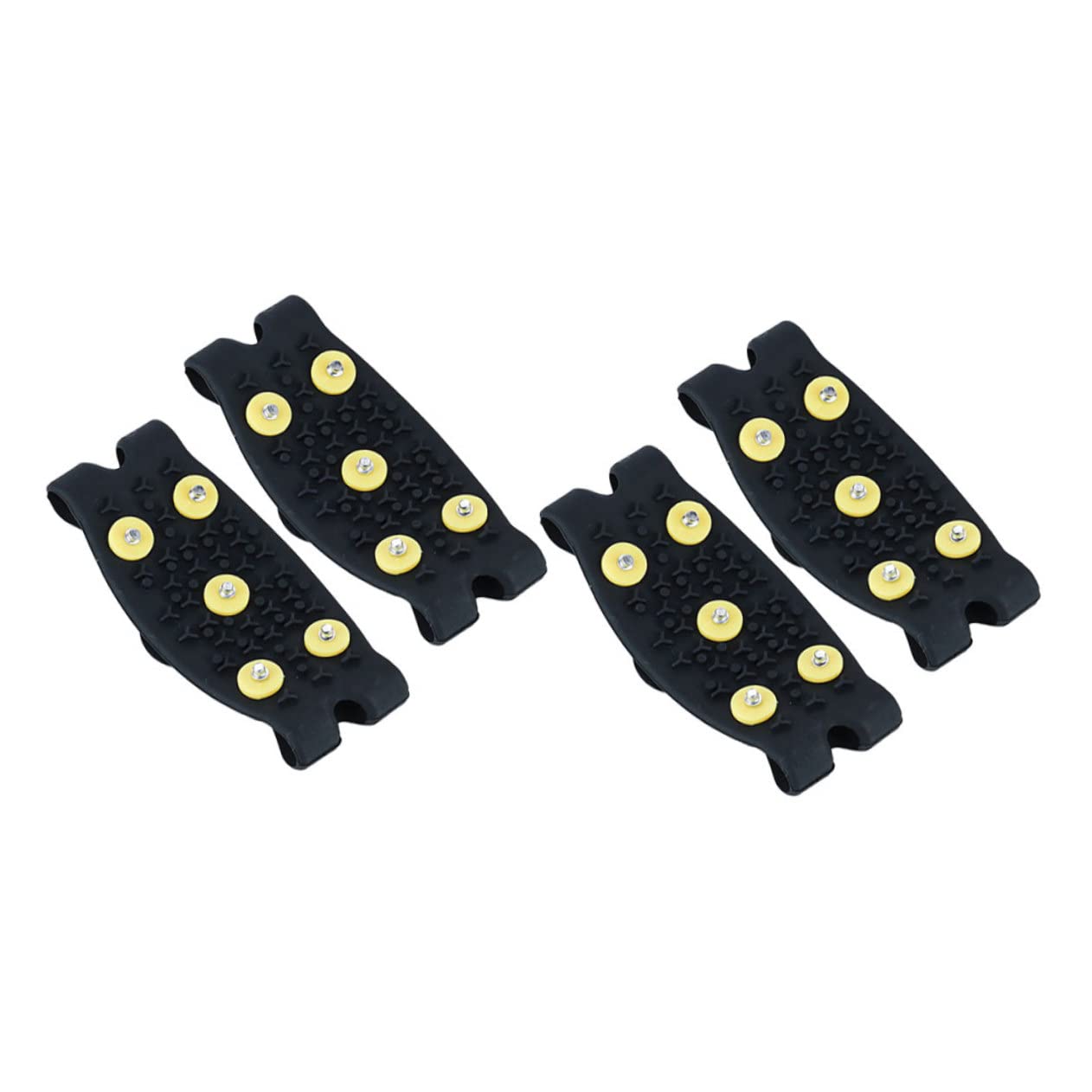 CALLARON 2paia Rampini per Scarpe e Stivali Antiscivolo Ramponi per Scarpe da Arrampicata Forniture da Esterno da Arrampicata Ramponi da Ghiaccio