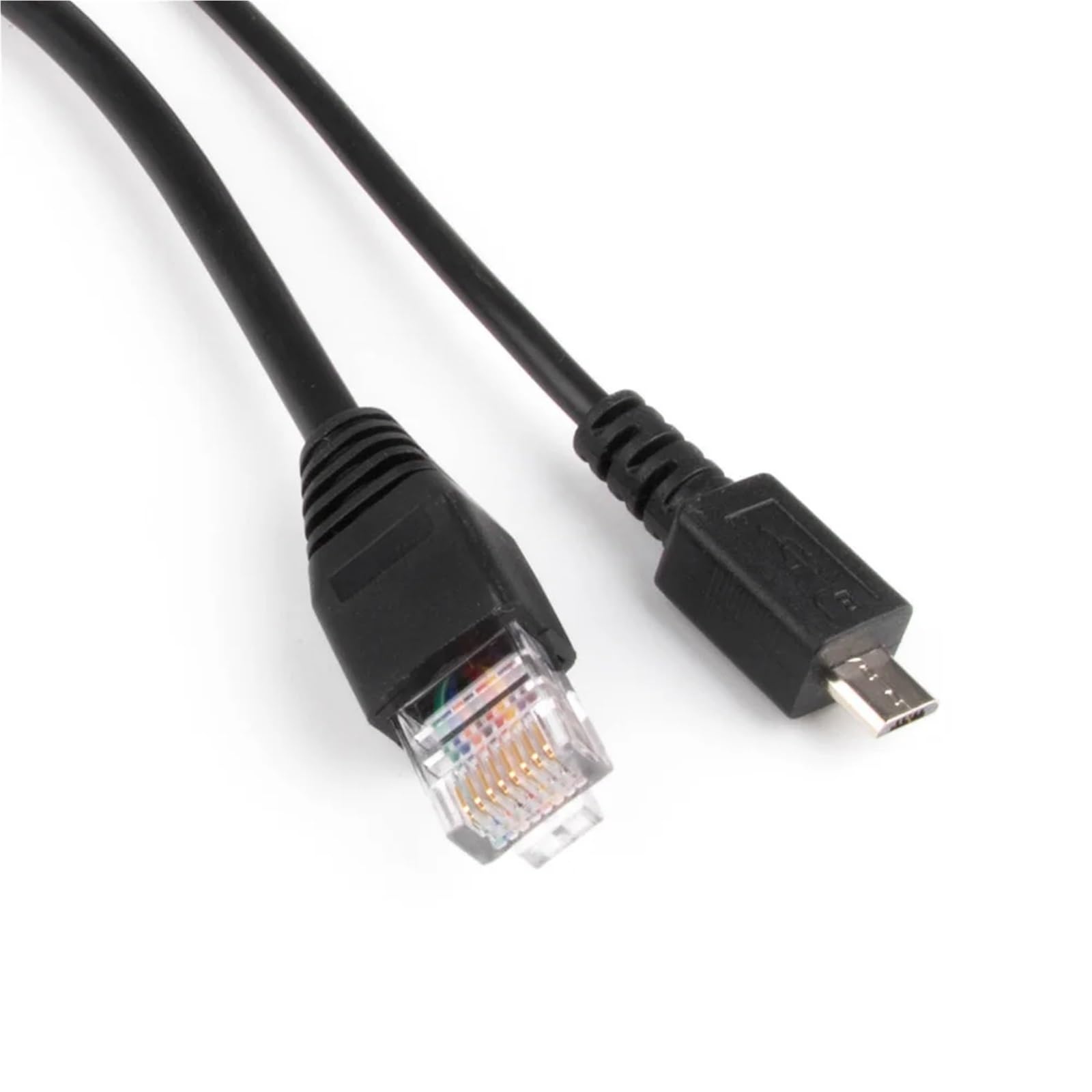 Cable de consola micro USB RJ45 for conexión de dispositivos, convertidor adaptador serie RS232 de 6 pies