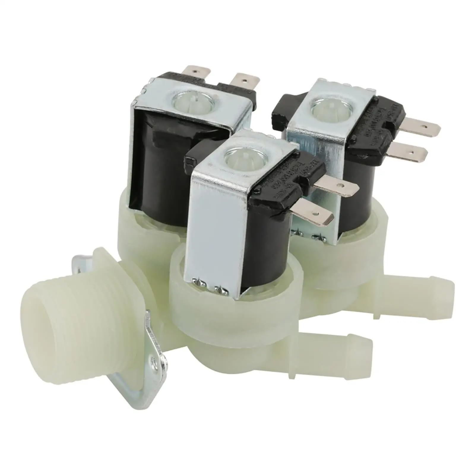 Jpvlcndj One Color 220V Ac 3-Way Electric Solenoid Valve G3/4 Water Inlet N/C Normal Flow Control
