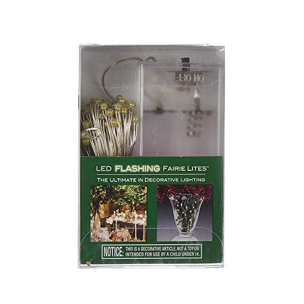 Kurt Adler Battery-Operated 50-Light Twinkle Fairie Light Set in Cool White - Image 4