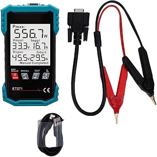 PV Messgerät 40A Photovoltaik Tester mit LCD
