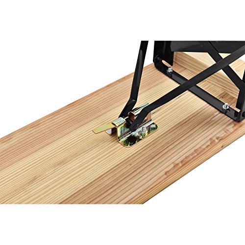Juskys Holz Bierzeltgarnitur 175 x 46 cm | klappbar | 3-teilig | 2 Bierbänke & Biertisch | Festzeltgarnitur Biertischgarnitur Gartenmöbel-Set - 5