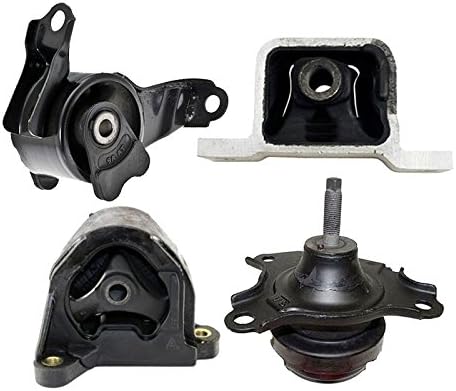 Compatible with 2002-2006 HONDA CRV 2.4L Engine & Transmission Mount for Automatic 4 PCS : A6597, A6596, A4504, A4506 - K0068