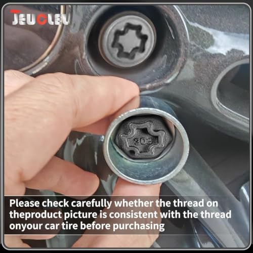 Image of 303 Wheel Locking Nut Key for Mercedes Benz, Lug Nut Removal Tool