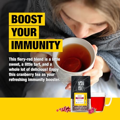 image for Tiesta Tea - Cranberry Hibiscus Rooibos Tea, Fireberry, Loose Leaf, He