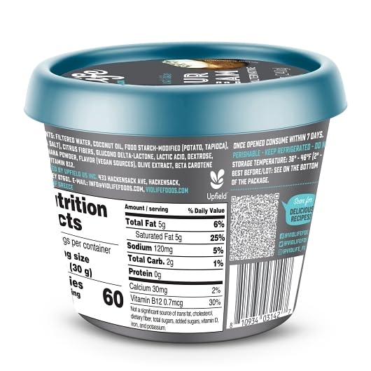 Violife Sour Cream Alternative Gluten Free Non GMO Dairy Free Vegan 8 46 Ounces Pack of 8 — view 2