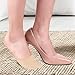 YUXIANLB 4 Pairs Ball of Foot Cushion Socks, Women's Toe Cover with Padding, Toe Topper No Show Liner Sock, Pads Covers, Forefoot Pads, Half Socks with Non Skid Bottom Sponge Cushions