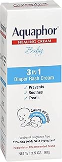 Aquaphor Diaper Rsh Crm H Size 3.5z Aquaphor Diaper Rash Cream Healing 3.5z