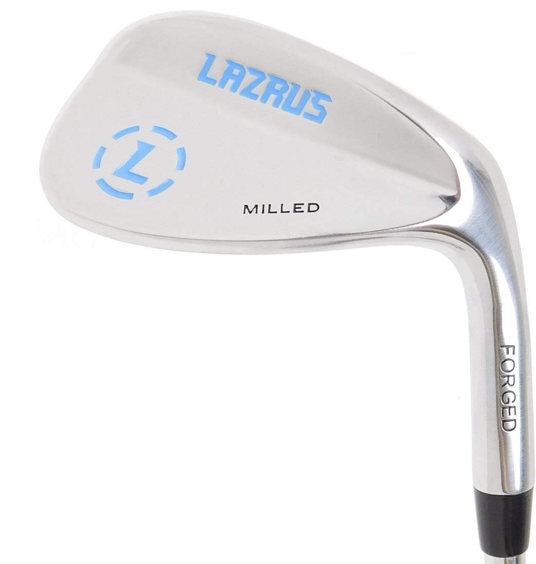 LAZRUS Premium Forged Golf Wedge Set for Men Or Individual - 50 52 54 56 58 60 64 72 Degree Golf Wedges + Milled Face for More Spin - Great Golf Gift