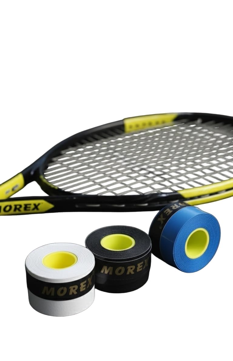 Badminton & Tennis Racket Grip Tape (Pack of 3), Multicolor Anti-Slip Overgrip, Durable, Moisture-Wicking, Sweat Absorbent & Strong Cushion Grip, Ideal for All Sports Rackets-image-18
