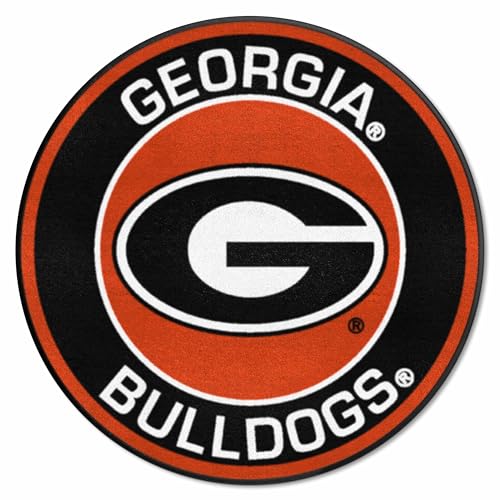 FANMATS NCAA Georgia Bulldogs 27in Round Mat