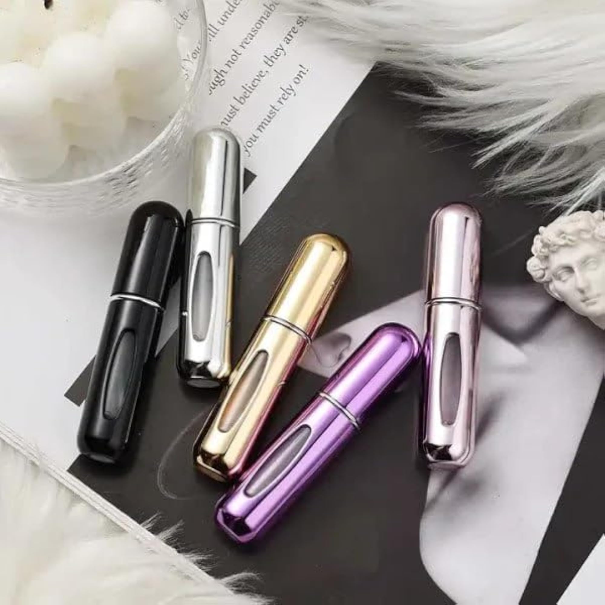 Mini Refillable Perfume Spray Bottle, Portable Design