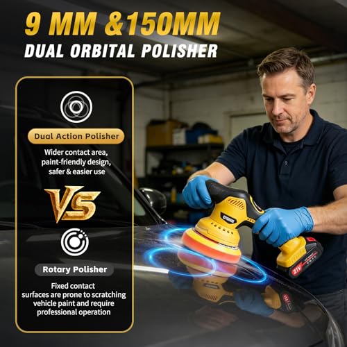 8-Speed Cordless Car Polisher