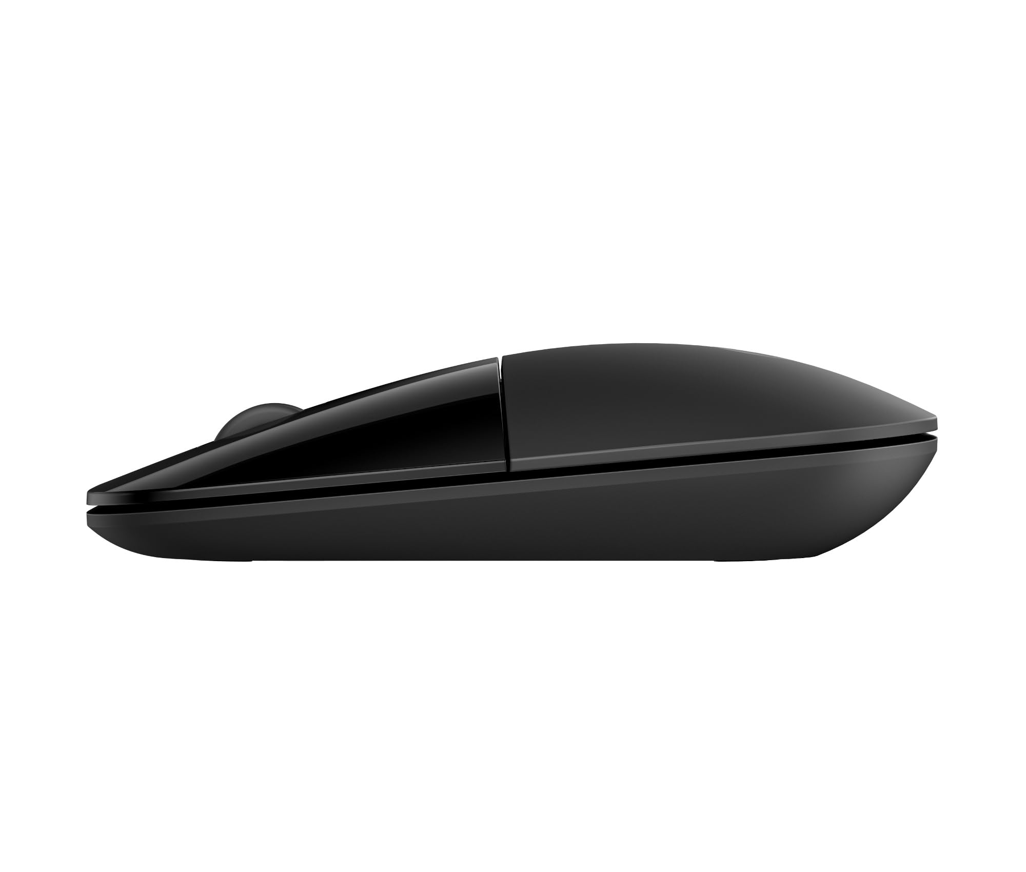 HP Z3700 Mouse Wireless, Sensore Preciso, Tecnologia LED Blue, 1200 DPI, 3 Pulsanti, Rotella Scorrimento, Ricevitore USB Wireless 2.4 GHz Incluso, Design Pratico e Confortevole, Nero