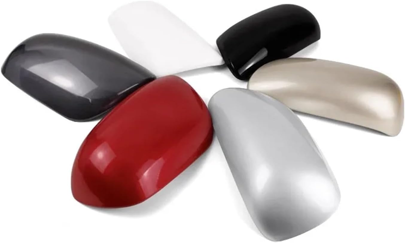 Door Mirror Cover for Toyota for Prius 2005 2006 2007 2008 2009 2010 Rearview Mirror Cover Reverse Mirror Shell Mirror Case Housing car Rearview Mirror Cover(Red Right)(Gold Right)