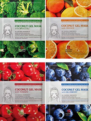 12 Masks - 3 SETS OF [LEADERS] SUPERFOOD 4 Piece Mask Kit