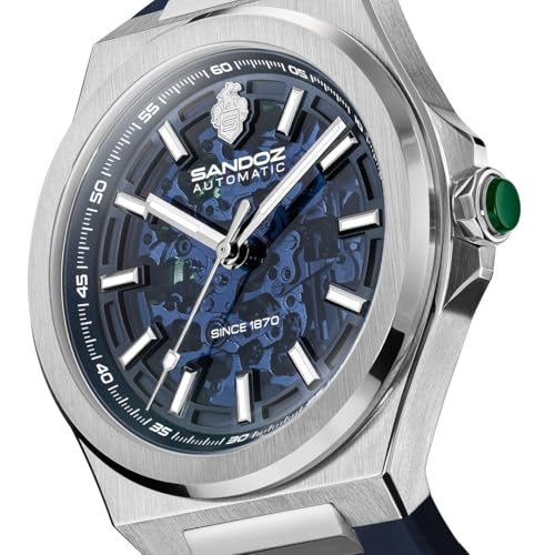 Image of SANDOZ Chanet Premium Translucent Dial Automatic Watch for Men - SZWGR0000822