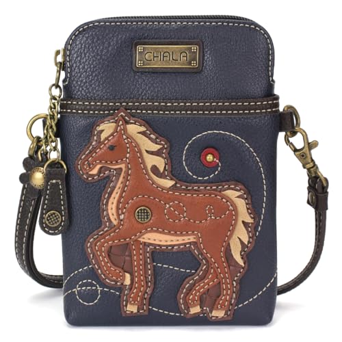 CHALA Crossbody Cell Phone Purse | Women's Multi-Color Wristlet Handbags with Adjustable Strap