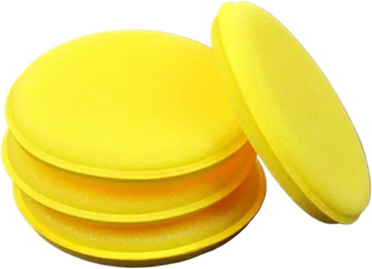 High Density Sponge Polishing, Waxing, Sponge Applicator Cleaning Pad Accessories Car Cleaning Tools(12pcs)