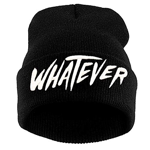 Beurio Herren Slouchy Beanie Winter Stricken schädel-Hut Schwarz One Size Cover