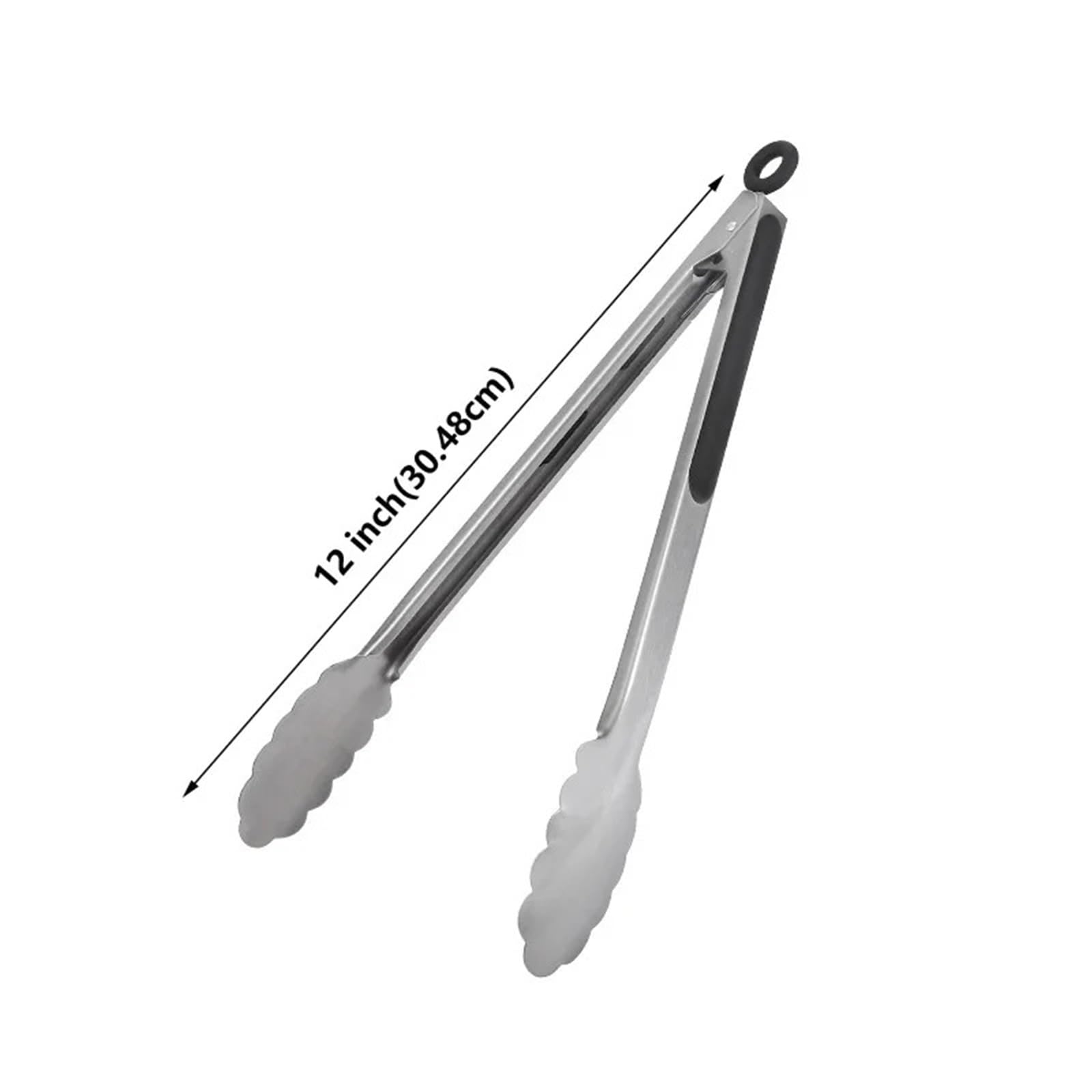 Pinzas Cocina 3 unids/set 9/12/16 pulgadas pinzas for asar barbacoa de acero inoxidable Clip for comida y ensalada Mango antideslizante pinza for servir pan pinza for cocinar barbacoa